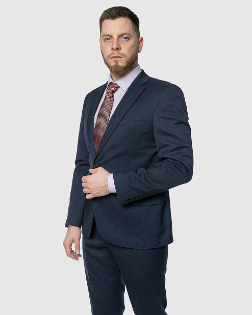 Классический темно-серый костюм Джером