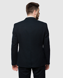 Классический темно-синий костюм Леон