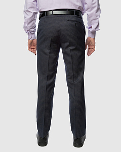 Классический темно-синий костюм Стаут