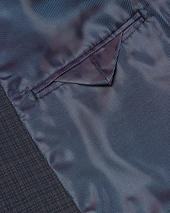 Классический темно-синий костюм Стаут