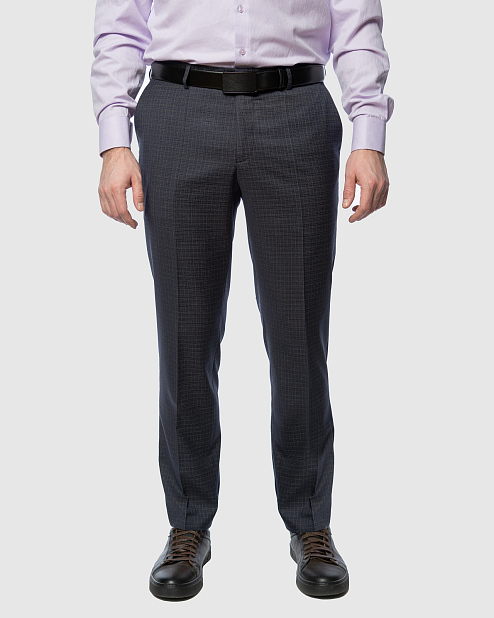 Классический темно-синий костюм Стаут