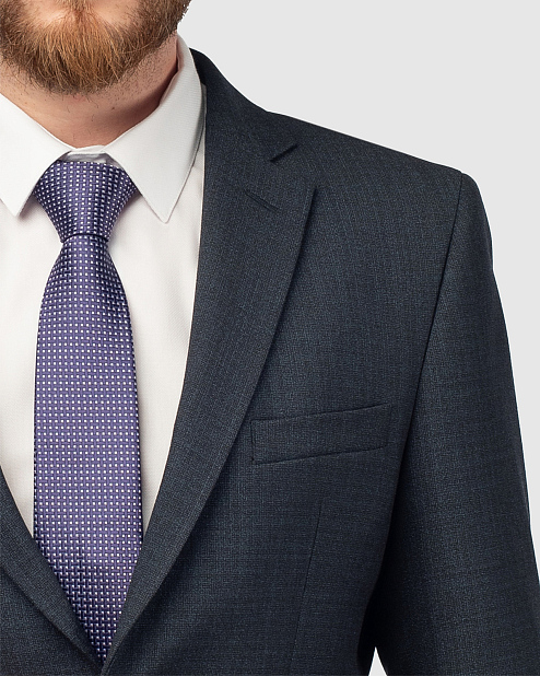 Классический темно-серый костюм Никки