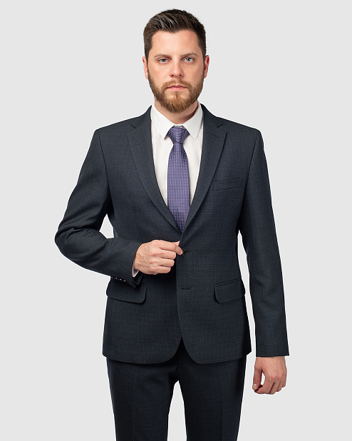 Классический темно-серый костюм Никки