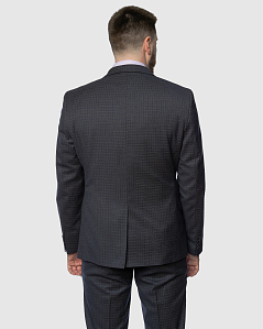 Классический темно-синий костюм Стаут