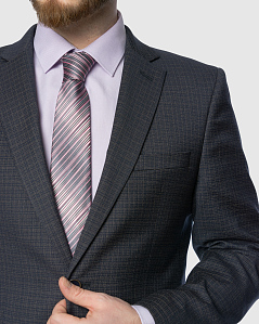 Классический темно-синий костюм Стаут