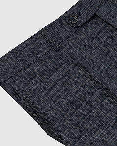 Классический темно-синий костюм Стаут