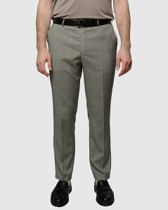 Классический серый костюм в клетку Бредли