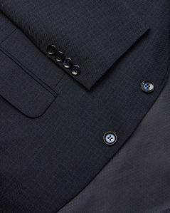 Классический темно-синий костюм Бланк